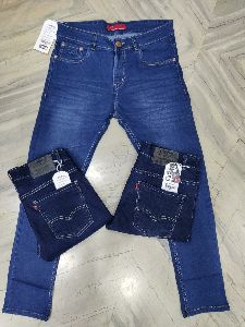 Branded Lycra denim jeans for men's