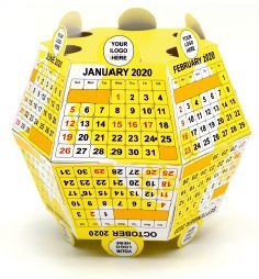 Hexagonal Frustum Calendar