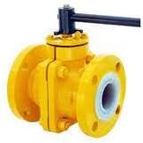 pfa lined valve