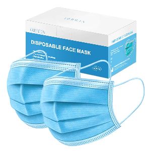 50 pcs 3-ply breathable disposable face mask