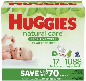 Huggies Natural Care Sensitive Baby Wipe