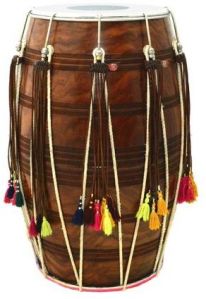 Wooden Dori Dhol