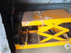 Manual Duplex Scissor Lift