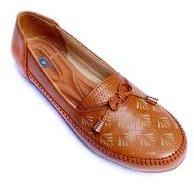 Ladies Blue Stiletto Ballerinas