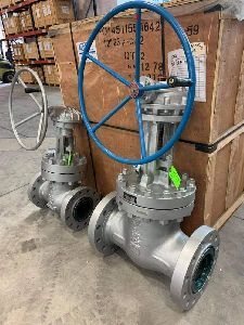 L&T gear operated gate valve flanged end
