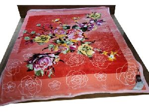Floral Printed Double Bedsheets