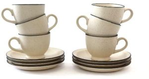 Beige Cup and saucer Set