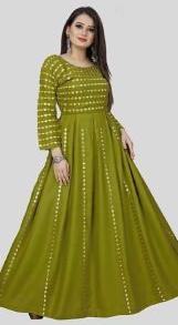 13205 Designer Anarkali Gown