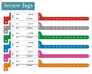 Adhesive Based Wristband