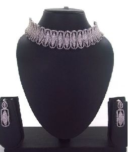 Artificial Choker Necklace Set