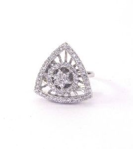 Designer Cz Finger Ring