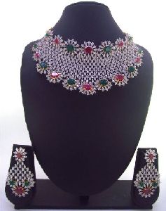 Elegant Choker Necklace Set