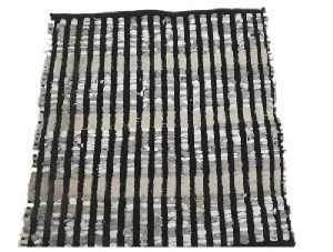 Leather Striped Rugs