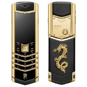 Vertu Signature Drago Gold Limited Edition mobile phone