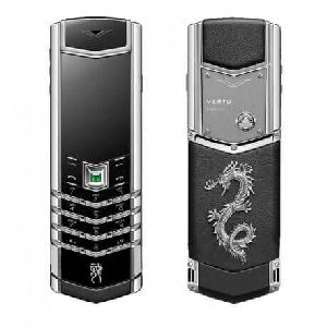 Vertu Signature Dragon Silver Mobile Phone