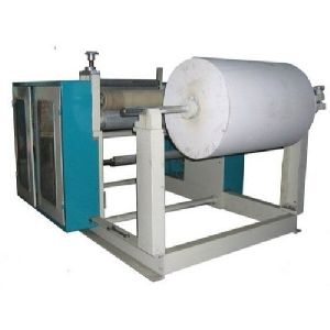 TOILET ROLL MAKING MACHINE WITH EMBOSSING