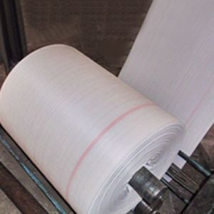 White PP Woven Fabric Roll