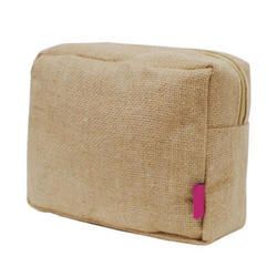 Jute Cosmetic Bags