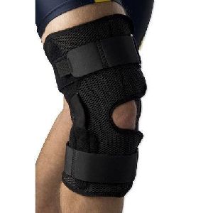 HIAKAN Adjustable Stabilising Knee Support Hinged Neoprene, Size