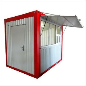 Mild Steel Portable Shop Cabin