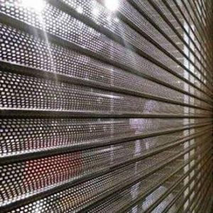 perforated rolling shutter