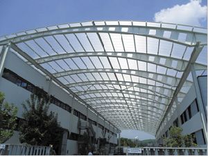 Polycarbonate Roofing Shed