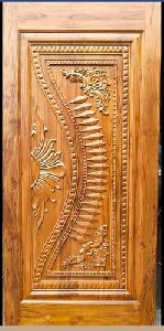 Teak Wood Carving Door