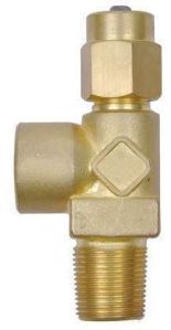 oxygen cylinder valve