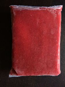 frozen strawberry pulp