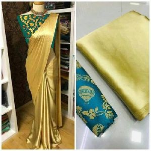 Satin Saree Fabric