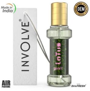 Involve Rainforest Car Perfume Spray - Pink Lotus Fragrance Car Air Freshener Spray