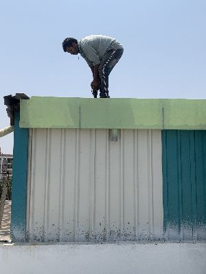 Color Coated FRP Rainwater Gutter