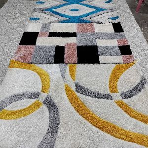 microfiber polyester handmade shaggy rugs