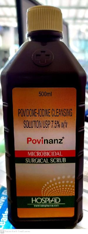 POVIDONE IODINE SOLUTION 7.5% SCRUB