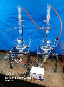 All Glass Distillation app 5 LTR with cutoff