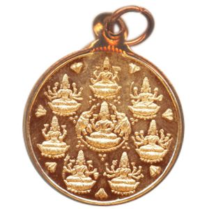 1 inch 5 grams astalakshmi eight lakshmi copper pendant