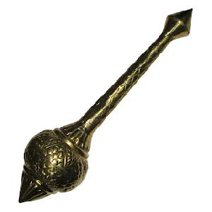 Gadha Weapon Gada Mace Brass 16Inches 370grams - A6694