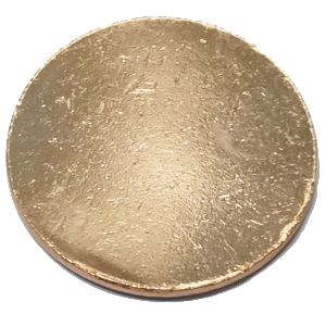 Pure Copper Coin 1inch 10grams For Good Luck, to Attract Positivity, Good Health S9058-123