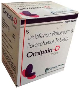 Diclofenac Potassium and Paracetamol Tablets