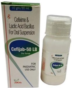 Cefixime and Lactic Acid Bacillus Oral Suspension