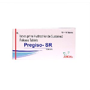 Isoxsuprine Hydrochloride Sustained Release Tablets