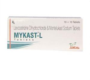 Levocetirizine Dihydrochloride and Montelukast Sodium Tablets