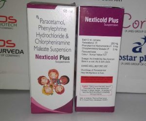 Paracetamol Phenylephrine Hydrochloride and Chlorpheniramine Maleate Syrup