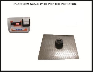 Heavy Duty Platform Scales With Printer Indicator