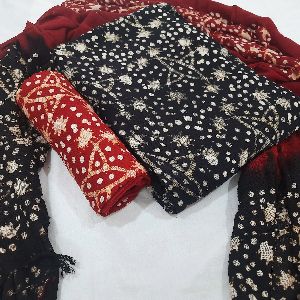 Rayon Hand Block Batik Suits