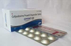 CEFPODOXIME PROXETIL DISPERSIBLE TABLETS