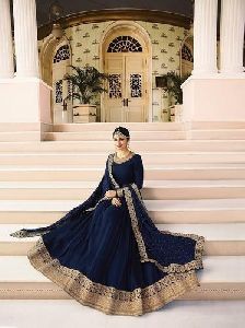 Designer Georgette Anarkali Suits