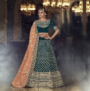 Net Lehenga Choli