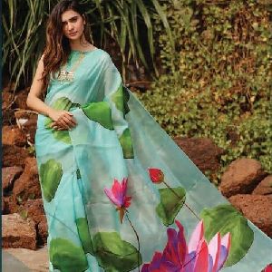 organza sarees