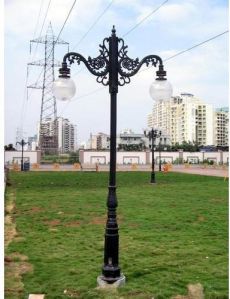 cast iron lamp post